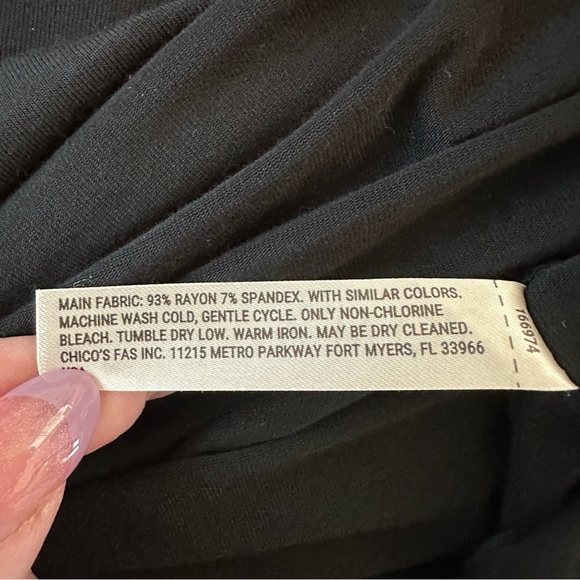 Soma COOL NIGHTS Banded Joggers & Short Sleeve Top Pajama Set Stargazer Grand L - Picture 7 of 14